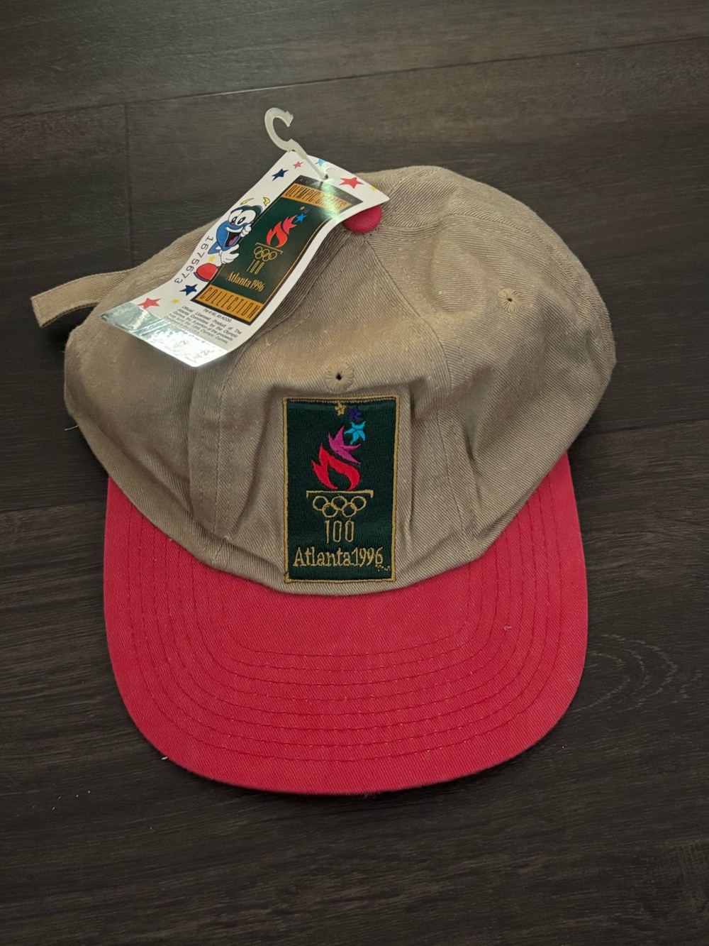 NWT Vintage ATLANTA Olympic Games 1996 Strap Back Hat
